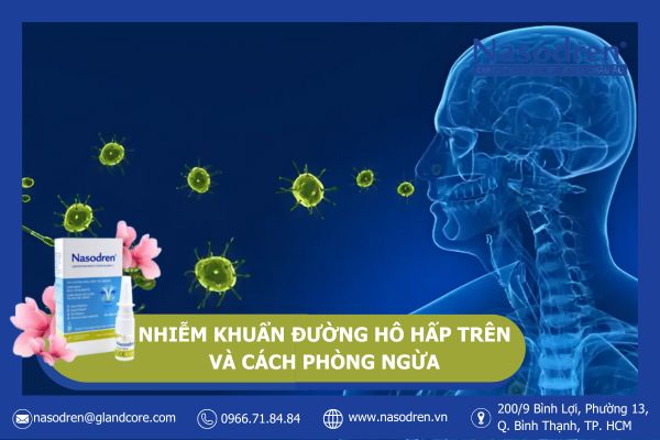 nhiễm khuẩn đường hô hấp trên và cách phòng ngừa