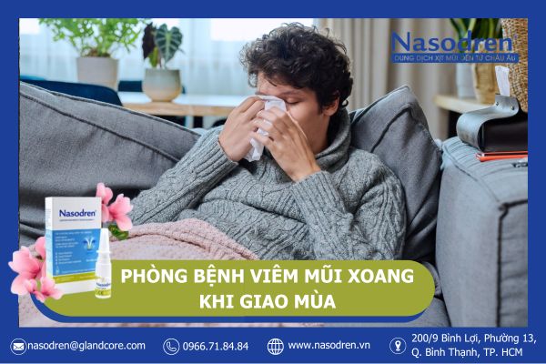 phòng bệnh viêm mũi xoang khi giao mùa 1