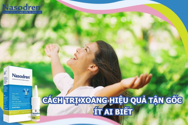 cách trị viêm xoang