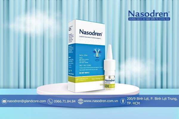 nasodren bệnh viêm xoang