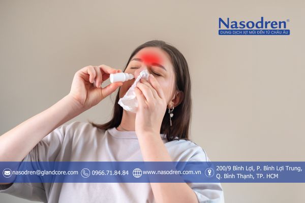 xịt viêm xoang giúp làm giảm xoang