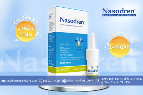 xịt xoang nasodren