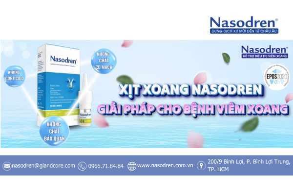 nasodren xịt xoang