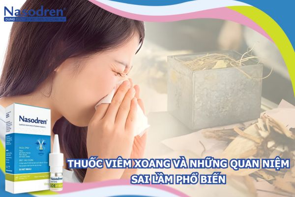 thuốc viêm xoang và những quan niệm sai lầm
