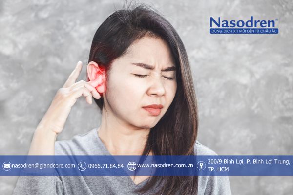 bệnh viêm xoang gây ù tai và giảm thính lực