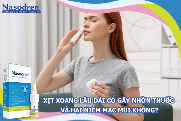 xịt xoang lâu dài gây nhờn thuốc