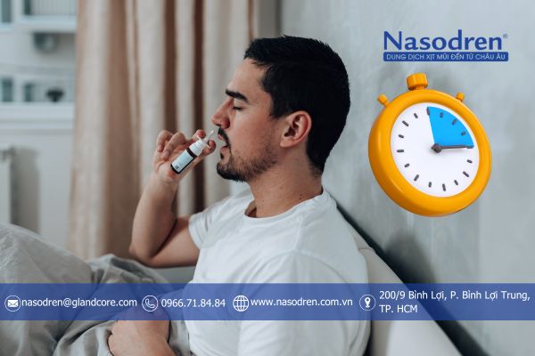 xịt xoang trong bao lâu