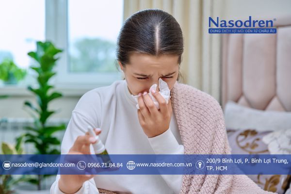 không vệ sinh mũi trước xịt xoang