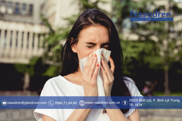 thời tiết giao mùa bệnh viêm xoang